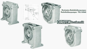 TGL 10868 - einfach aufgebaute Radialkolbenpumpen von Orsta Hydraulik [Baukasten]