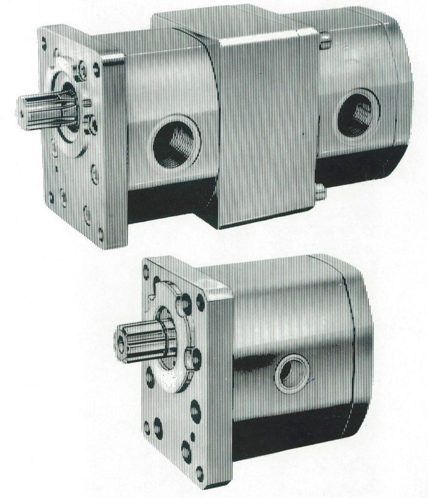 TGL 10859 - Orsta Hydraulik Zahnradpumpen mit einem oder mehreren Förderströmen