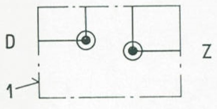 Symbol für Einzelunterplatten 45.10, 45.13 und 45.14