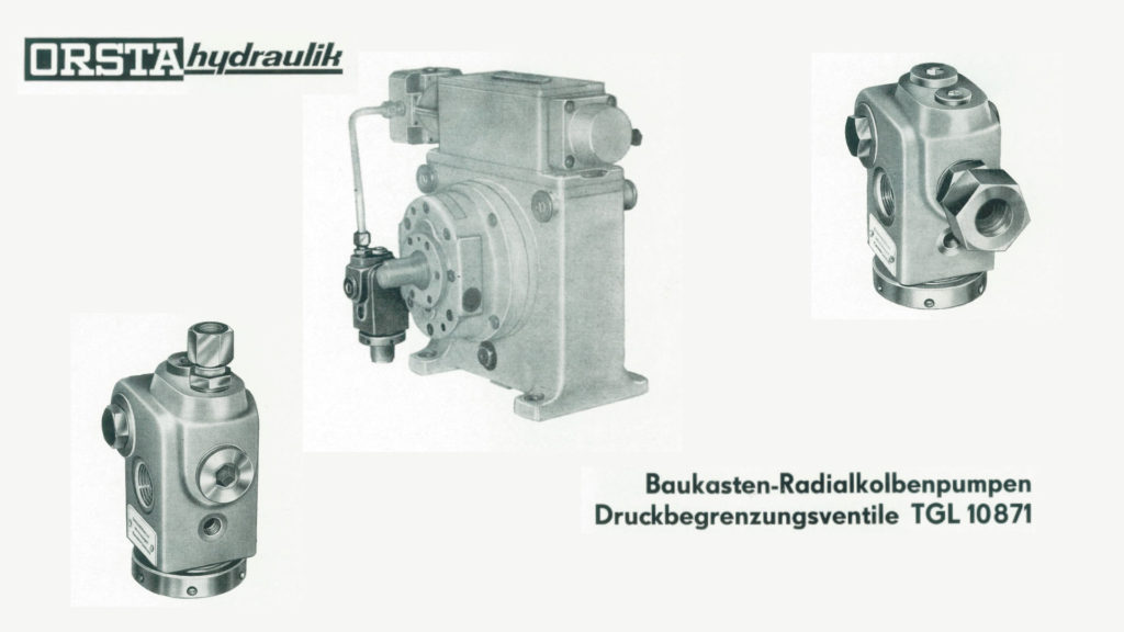 TGL 10871 - Druckbegrenzungsventile für Radialkolbenpumpen (einfacher Baukasten)
